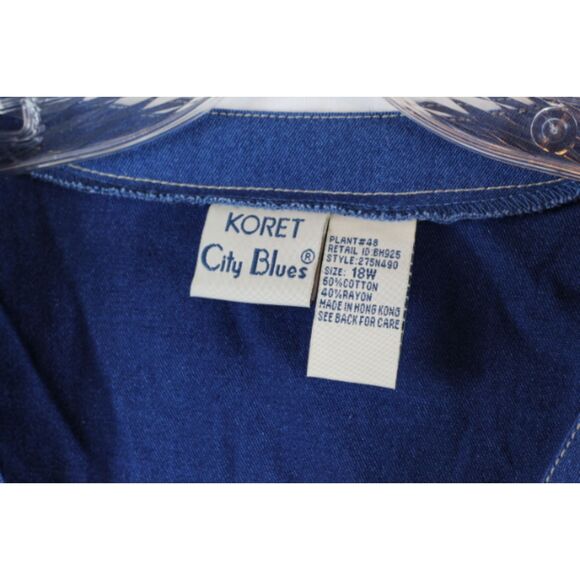 Venezia Blue Women's Top Blouse Button Up Collared Short Sleeve 20 062 - Picture 2 of 6